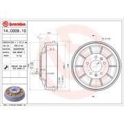 Слика 1 на Сопирачки барабан BREMBO 14.C009.10