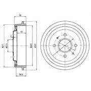 Слика 1 $на Сопирачки барабан DELPHI BF30