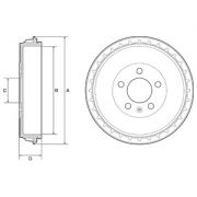 Слика 1 на Сопирачки барабан DELPHI BF564