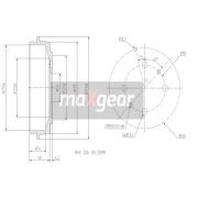 Слика 2 $на Сопирачки барабан MAXGEAR 19-0831