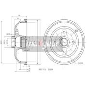 Слика 1 на Сопирачки барабан MAXGEAR 19-0834