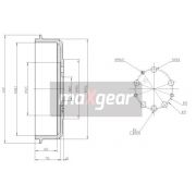 Слика 1 на Сопирачки барабан MAXGEAR 19-1341