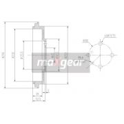 Слика 1 $на Сопирачки барабан MAXGEAR 19-2245