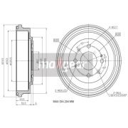 Слика 1 на Сопирачки барабан MAXGEAR 19-3192