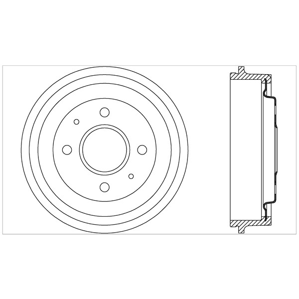 Слика на Сопирачки барабан OPEN PARTS BAD9033.20