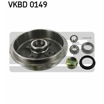 Слика на Сопирачки барабан SKF VKBD 0149 за Skoda Favorit (781) 1.3 135 (781) - 58 коњи бензин