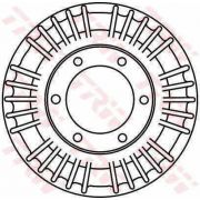 Слика 1 $на Сопирачки барабан TRW DB4125