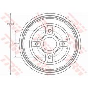 Слика 2 на Сопирачки барабан TRW DB4214MR