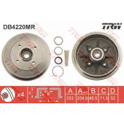 Слика 1 на Сопирачки барабан TRW DB4220MR