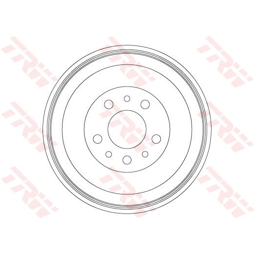 Слика на Сопирачки барабан TRW DB4563 за Fiat Doblo 152 1.6 D Multijet - 100 коњи дизел