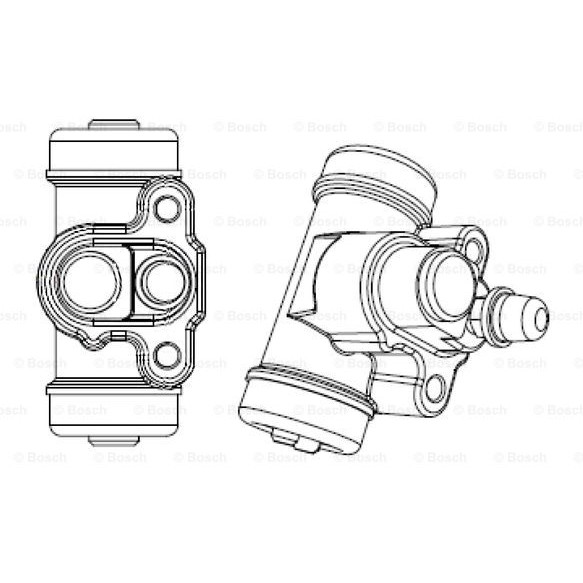 Слика на Сопирачко цилиндарче на тркалото BOSCH F 026 002 388