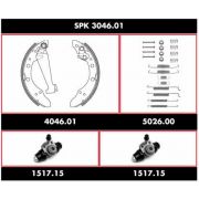 Слика 1 на спирачен комплект, барабанни спирачки REMSA Super Precision Kit SPK 3046.01