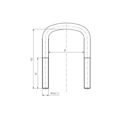 Слика на спона за пружина S-TR STR-50206 за камион MAN G 90 10.150 FK - 150 коњи дизел