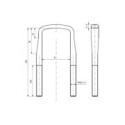 Слика 1 на спона за пружина S-TR STR-50210