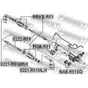 Слика 2 на Спона кратка FEBEST 0221-R51MLH