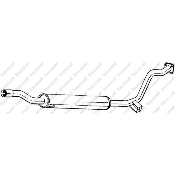 Слика на среден издувен лонец BOSAL 282-211 за Lancia Delta (831,AB0) 1.3 (831AB.011) - 75 коњи бензин