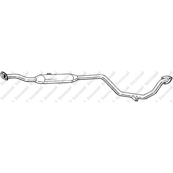 Слика на среден издувен лонец BOSAL 285-275 за Mitsubishi Colt Hatchback (CJ A) 1600 - 103 коњи бензин