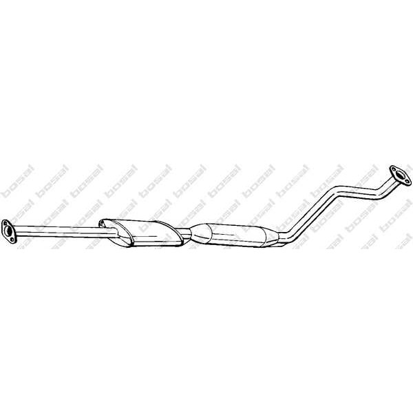 Слика на среден издувен лонец BOSAL 286-275 за Hyundai Lantra 2 Saloon (J-2) 1.6 16V - 114 коњи бензин