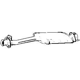 Слика на Среден издувен лонец KLOKKERHOLM 210-839