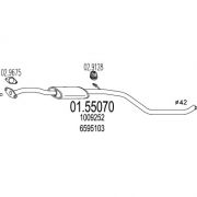 Слика 1 $на Среден издувен лонец MTS 01.55070