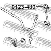 Слика 2 $на Стабилизатор FEBEST 0123-480