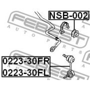 Слика 2 на стабилизатор FEBEST 0223-30FL