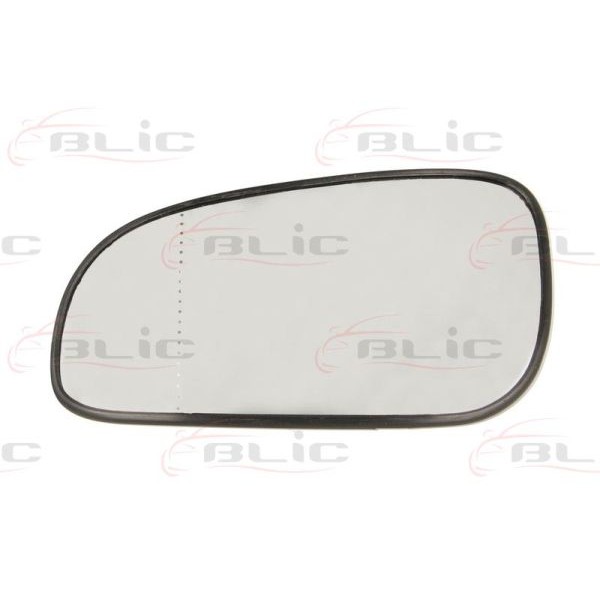 Слика на Стакло за странични ретровизори BLIC 6102-02-1221525P за Volvo V70 Estate 2 (P80) R 2,5 T AWD - 300 коњи бензин