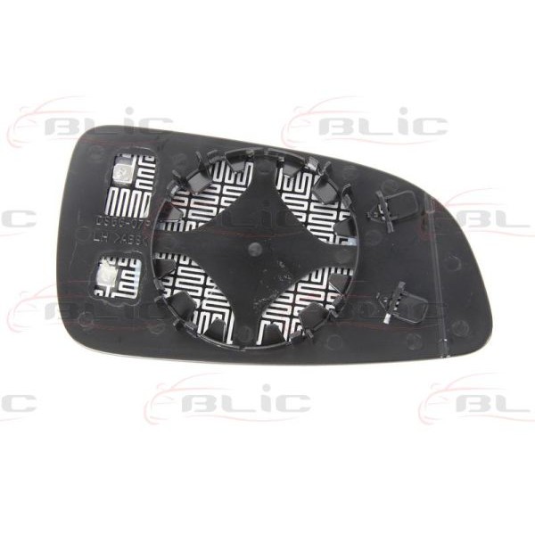 Слика на Стакло за странични ретровизори BLIC 6102-02-1271238P за Opel Astra H Hatchback 1.6 - 105 коњи бензин