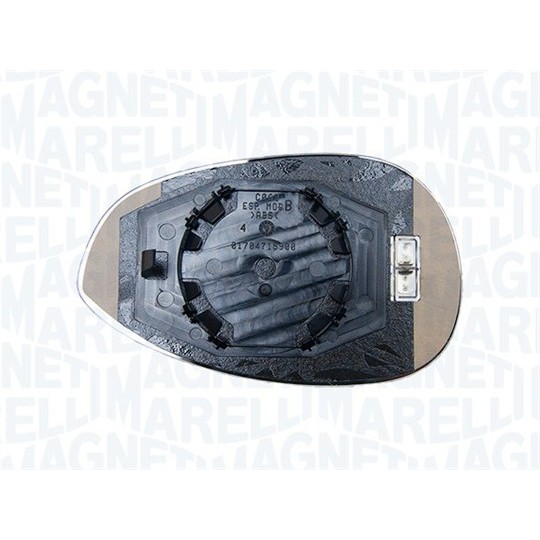 Слика на Стакло за странични ретровизори MAGNETI MARELLI 350319521140 за Fiat Punto Grande 199 1.4 LPG - 78 коњи Бензин/Автогаз (LPG)