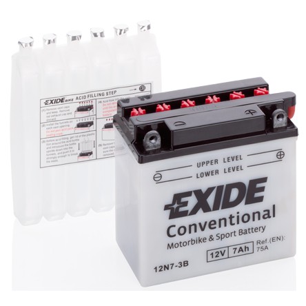 Слика на Стартен акумулатор EXIDE Conventional 12N7-3B