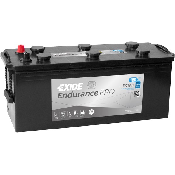 Слика на стартен акумулатор EXIDE EndurancePRO EX1803 за камион Iveco Eurotech MH 260 E 35 Y/P, 260 E 35 Y/PT, 260 E 35 Y/TN - 352 коњи дизел