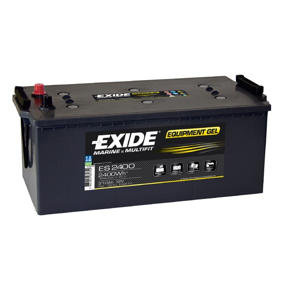 Слика на стартен акумулатор EXIDE Equipment GEL ES2400 за камион Scania K 310 IB - 310 коњи дизел