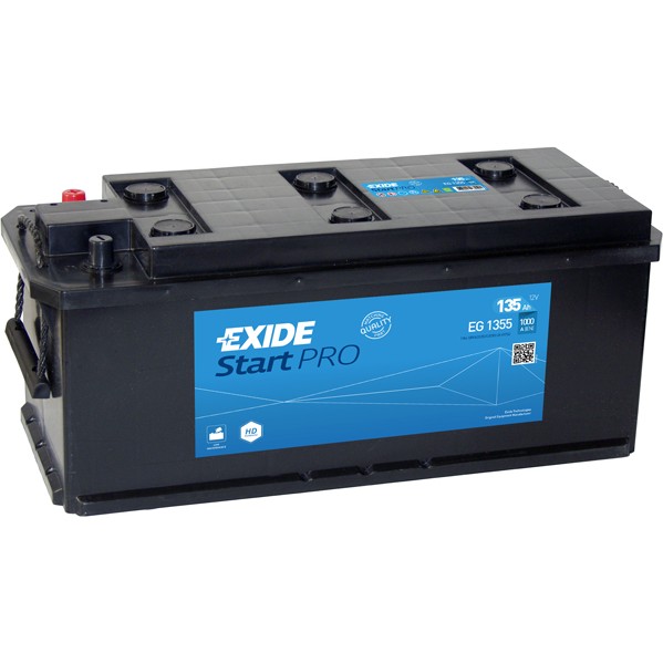 Слика на стартен акумулатор EXIDE StartPRO EG1355 за камион MAN NM NM 283 - 280 коњи дизел