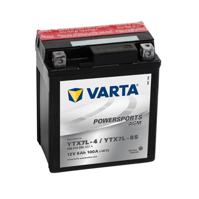 Слика на Стартен акумулатор VARTA POWERSPORTS AGM 506014005A514