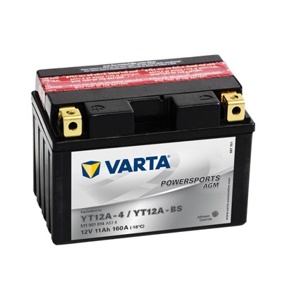 Слика на Стартен акумулатор VARTA POWERSPORTS AGM 511901014A514