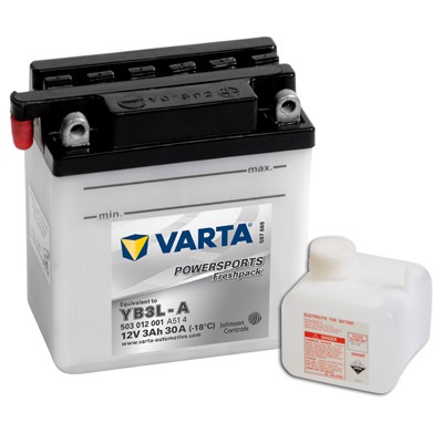 Слика на стартен акумулатор VARTA POWERSPORTS Freshpack 503012001A514 за мотор Honda XL 350 R (ND03) - 27 коњи бензин