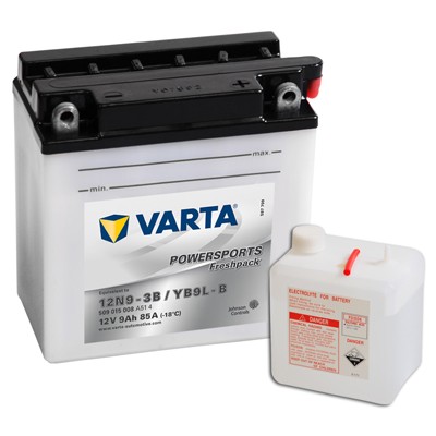 Слика на Стартен акумулатор VARTA POWERSPORTS Freshpack 509015008A514