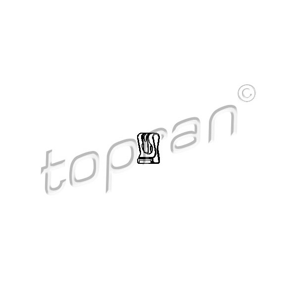 Слика на Стега за издувен систем TOPRAN 205 068 за Opel Astra F Van 1.6 i - 71 коњи бензин