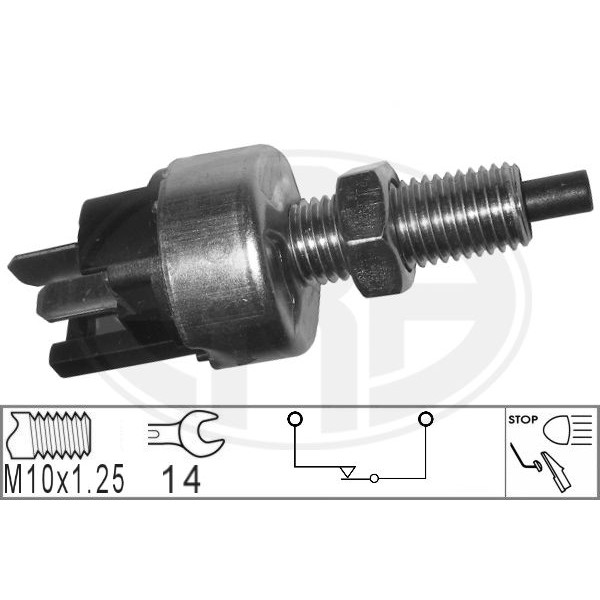 Слика на Стоп машинка ERA 330039 за Mazda 323 Hatchback (BF) 1.6 GT Turbo 4WD (BF2) - 140 коњи бензин