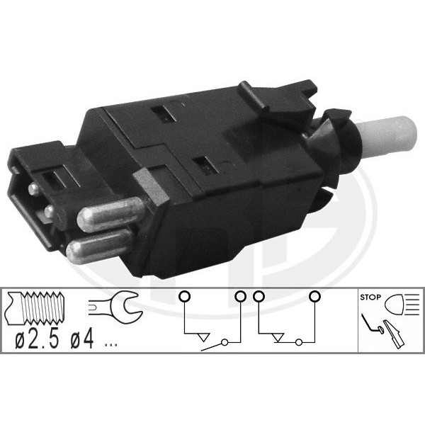 Слика на Стоп машинка ERA 330058 за Mercedes SLK (r170) 200 Kompressor (170.445) - 192 коњи бензин