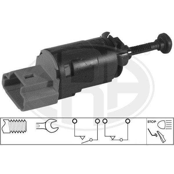 Слика на Стоп машинка ERA 330629 за Citroen C4 Coupe LA 1.6 HDi - 109 коњи дизел