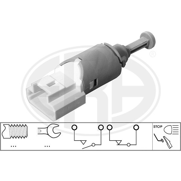 Слика на Стоп машинка ERA 330731 за Renault Clio Grandtour 1.5 dCi (KR0H) - 106 коњи дизел