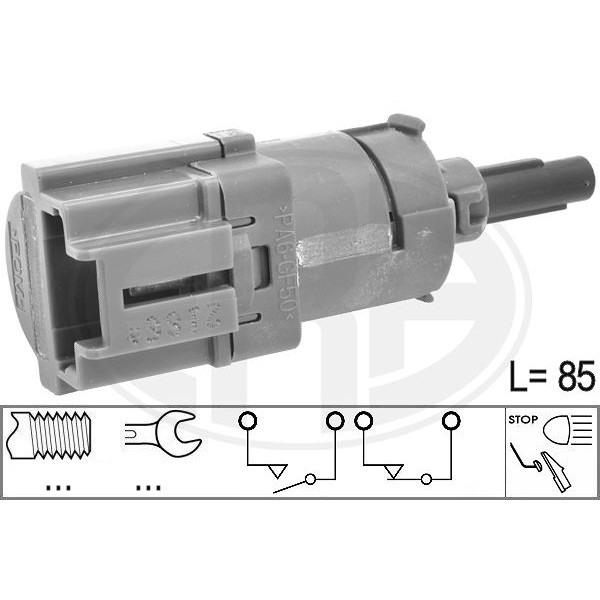 Слика на Стоп машинка ERA 330940 за  Citroen Berlingo BOX 1.6 - 109 коњи бензин