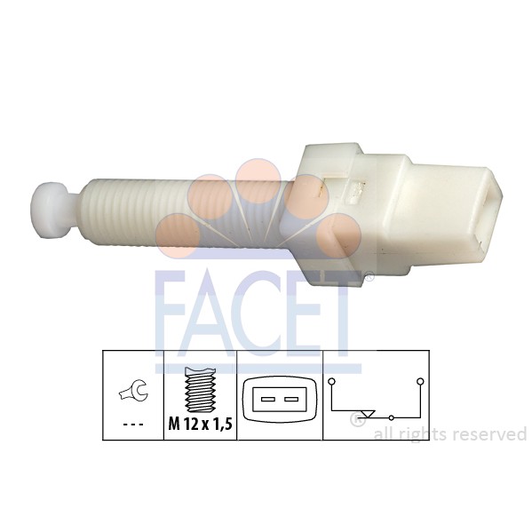 Слика на Стоп машинка FACET Made in Italy - OE Equivalent 7.1015