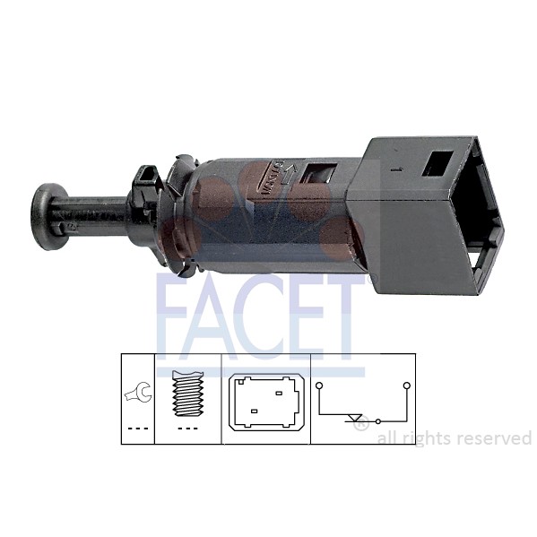 Слика на Стоп машинка FACET Made in Italy - OE Equivalent 7.1148 за Opel Movano Box (F9) 2.5 CDTI - 101 коњи дизел