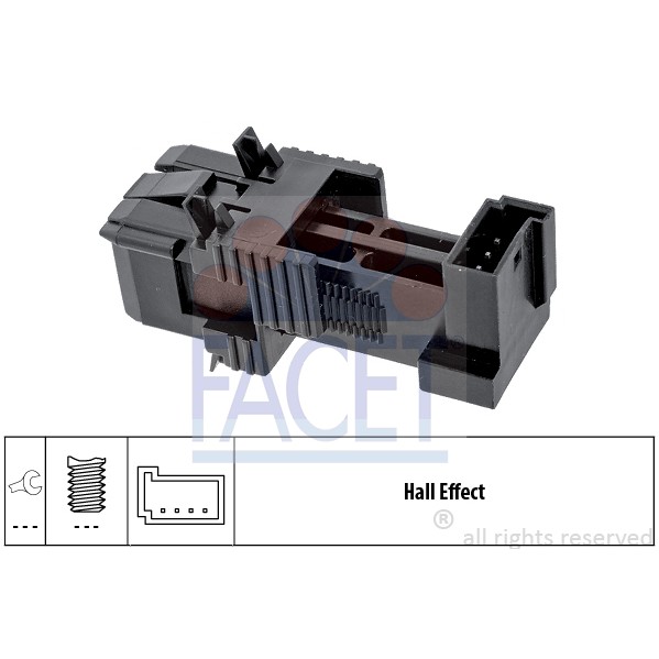 Слика на Стоп машинка FACET Made in Italy - OE Equivalent 7.1215 за BMW 3 Touring E46 330 xd - 204 коњи дизел