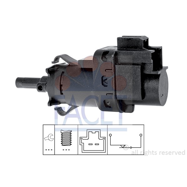 Слика на Стоп машинка FACET Made in Italy - OE Equivalent 7.1231 за Ford Mondeo 4 2.0 LPG - 145 коњи Бензин/Автогаз (LPG)