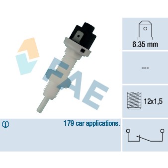 Слика на Стоп машинка FAE 24010 за Fiat Cinquecento 170 0.7 i (170AD) - 30 коњи бензин