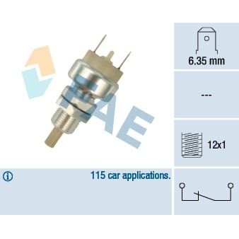 Слика на Стоп машинка FAE 24150 за BMW 3 Sedan/Coupe (E21) 320/6 - 122 коњи бензин