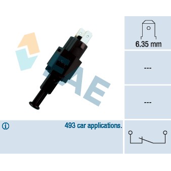 Слика на Стоп машинка FAE 24310 за Opel Astra F 1.7 TD - 68 коњи дизел